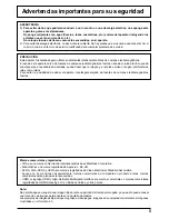 Preview for 5 page of Panasonic TH152UX1 - 152" PLASMA TV Manual De Instrucciones