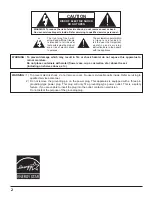 Предварительный просмотр 2 страницы Panasonic TH32LHD7UX - 32" IND LCD TV Operating Instructions Manual