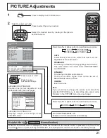 Предварительный просмотр 21 страницы Panasonic TH32LHD7UX - 32" IND LCD TV Operating Instructions Manual