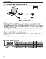 Предварительный просмотр 10 страницы Panasonic TH32LR11UH - 32" LCD TV Operating Instructions Manual