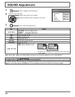 Предварительный просмотр 24 страницы Panasonic TH32LR11UH - 32" LCD TV Operating Instructions Manual