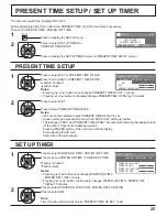 Предварительный просмотр 25 страницы Panasonic TH32LR11UH - 32" LCD TV Operating Instructions Manual