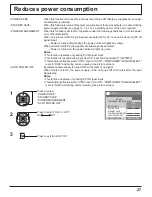 Предварительный просмотр 27 страницы Panasonic TH32LR11UH - 32" LCD TV Operating Instructions Manual