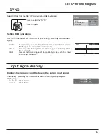 Предварительный просмотр 33 страницы Panasonic TH32LR11UH - 32" LCD TV Operating Instructions Manual