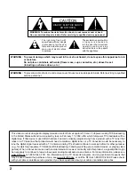 Предварительный просмотр 2 страницы Panasonic TH32LRT12U - HD LCD DISPLAY Operating Instructions Manual