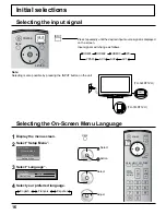 Предварительный просмотр 16 страницы Panasonic TH32LRT12U - HD LCD DISPLAY Operating Instructions Manual