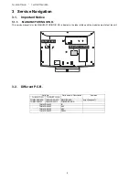 Предварительный просмотр 6 страницы Panasonic TH37LRT12U - HD LCD DISPLAY Service Manual