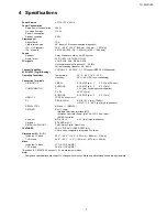 Preview for 7 page of Panasonic TH37LRU20 - HOSPITALITY LCD HDTV Service Manual