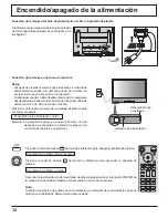 Предварительный просмотр 12 страницы Panasonic TH37PR10UA - HD PLASMA DISPLAY Manual De Instrucciones