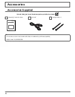 Preview for 8 page of Panasonic TH37PR10UA - HD PLASMA DISPLAY Operating Instructions Manual