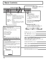 Preview for 14 page of Panasonic TH37PR10UA - HD PLASMA DISPLAY Operating Instructions Manual