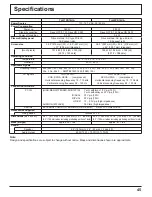 Preview for 45 page of Panasonic TH37PR10UA - HD PLASMA DISPLAY Operating Instructions Manual