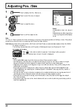 Предварительный просмотр 22 страницы Panasonic TH42LF20E Operating Instructions Manual