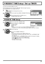 Предварительный просмотр 27 страницы Panasonic TH42LF20E Operating Instructions Manual