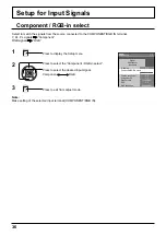 Предварительный просмотр 36 страницы Panasonic TH42LF20E Operating Instructions Manual