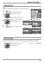 Предварительный просмотр 37 страницы Panasonic TH42LF20E Operating Instructions Manual