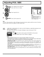 Предварительный просмотр 23 страницы Panasonic TH42LF20U - 42" HD LCD TV Operating Instructions Manual