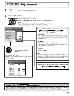 Предварительный просмотр 25 страницы Panasonic TH42LF20U - 42" HD LCD TV Operating Instructions Manual