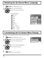 Предварительный просмотр 34 страницы Panasonic TH42LF20U - 42" HD LCD TV Operating Instructions Manual