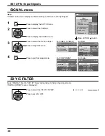 Предварительный просмотр 38 страницы Panasonic TH42LF20U - 42" HD LCD TV Operating Instructions Manual