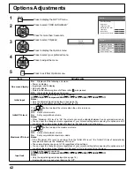 Предварительный просмотр 42 страницы Panasonic TH42LF20U - 42" HD LCD TV Operating Instructions Manual