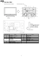 Preview for 8 page of Panasonic TH42PD50U - 42" EDTV PLASMA TV Service Manual