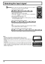 Preview for 14 page of Panasonic TH42PF20ER Operating Instructions Manual