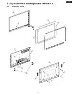 Предварительный просмотр 12 страницы Panasonic TH42PH10UKA - 42" Plasma Panel Service Manual