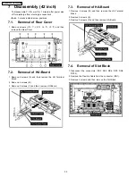 Предварительный просмотр 62 страницы Panasonic TH42PH10UKA - 42" Plasma Panel Service Manual