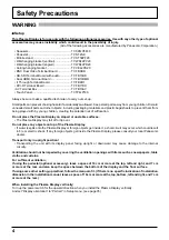 Preview for 4 page of Panasonic TH42PH20E Operating Instructions Manual