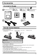 Preview for 7 page of Panasonic TH42PH20E Operating Instructions Manual