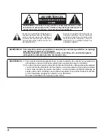 Preview for 3 page of Panasonic TH42PH20U - 42" PLASMA TV Manual De Instrucciones