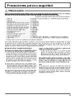 Preview for 6 page of Panasonic TH42PH20U - 42" PLASMA TV Manual De Instrucciones