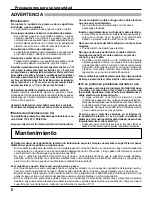 Preview for 7 page of Panasonic TH42PH20U - 42" PLASMA TV Manual De Instrucciones