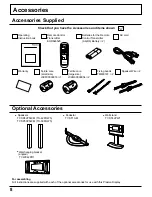 Предварительный просмотр 8 страницы Panasonic TH42PHW5UZ - 42" PLASMA TELEVISION Operating Instructions Manual