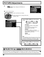 Предварительный просмотр 28 страницы Panasonic TH42PHW5UZ - 42" PLASMA TELEVISION Operating Instructions Manual