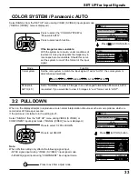 Предварительный просмотр 33 страницы Panasonic TH42PHW5UZ - 42" PLASMA TELEVISION Operating Instructions Manual