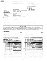 Preview for 2 page of Panasonic TH42PS9UK - 42" PLASMA TV Service Manual