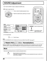 Предварительный просмотр 26 страницы Panasonic TH42PW3U - 42" PLASMA DISPLAY Operating Instructions Manual