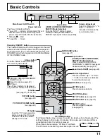 Предварительный просмотр 11 страницы Panasonic TH42PWD4UY - 42" PLASMA DISPLAY Operating Instructions Manual