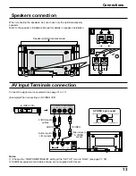 Предварительный просмотр 13 страницы Panasonic TH42PWD4UY - 42" PLASMA DISPLAY Operating Instructions Manual