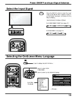 Предварительный просмотр 19 страницы Panasonic TH42PWD4UY - 42" PLASMA DISPLAY Operating Instructions Manual