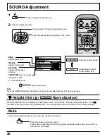 Предварительный просмотр 26 страницы Panasonic TH42PWD4UY - 42" PLASMA DISPLAY Operating Instructions Manual