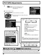 Предварительный просмотр 28 страницы Panasonic TH42PWD4UY - 42" PLASMA DISPLAY Operating Instructions Manual