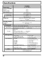 Предварительный просмотр 42 страницы Panasonic TH42PWD4UY - 42" PLASMA DISPLAY Operating Instructions Manual