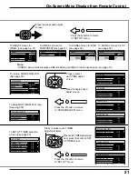 Предварительный просмотр 21 страницы Panasonic TH42PWD5UY - 42" PLASMA TELEVISIO Operating Instructions Manual