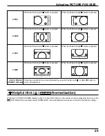 Предварительный просмотр 25 страницы Panasonic TH42PWD5UY - 42" PLASMA TELEVISIO Operating Instructions Manual