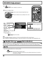 Предварительный просмотр 26 страницы Panasonic TH42PWD5UY - 42" PLASMA TELEVISIO Operating Instructions Manual