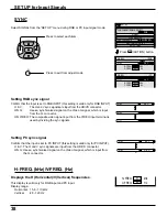 Предварительный просмотр 38 страницы Panasonic TH42PWD5UY - 42" PLASMA TELEVISIO Operating Instructions Manual