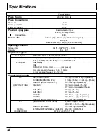 Предварительный просмотр 42 страницы Panasonic TH42PWD5UY - 42" PLASMA TELEVISIO Operating Instructions Manual